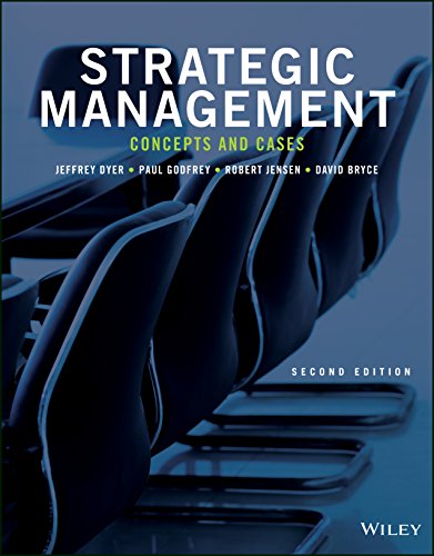 Strategic Management: Concepts and Cases (2nd Edition)
